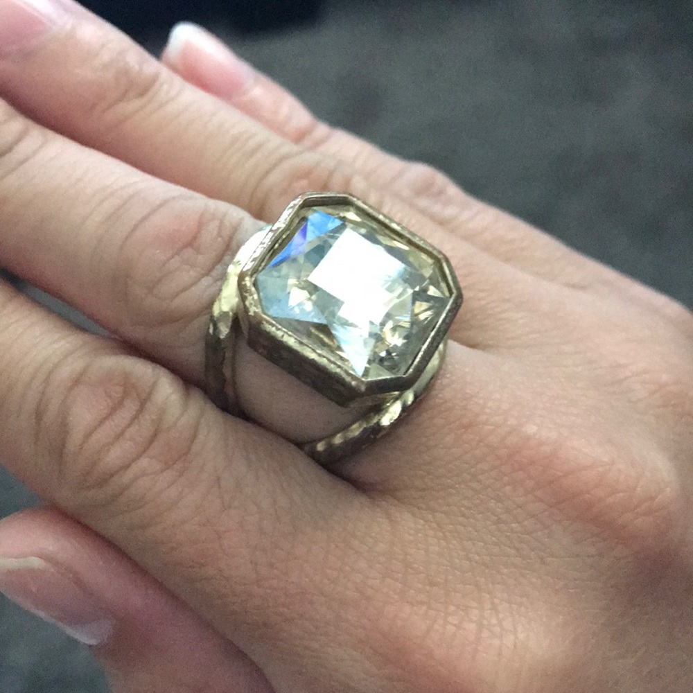 Express Gold Bling Ring